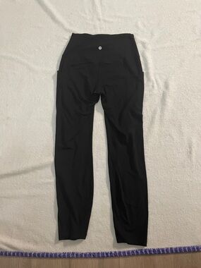 lululemon athletica Kids Black High-Waist Pocket Leggings